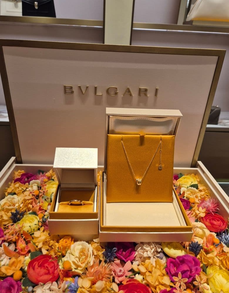 불가리 세르펜티 바이퍼 링 & 미니 목걸이