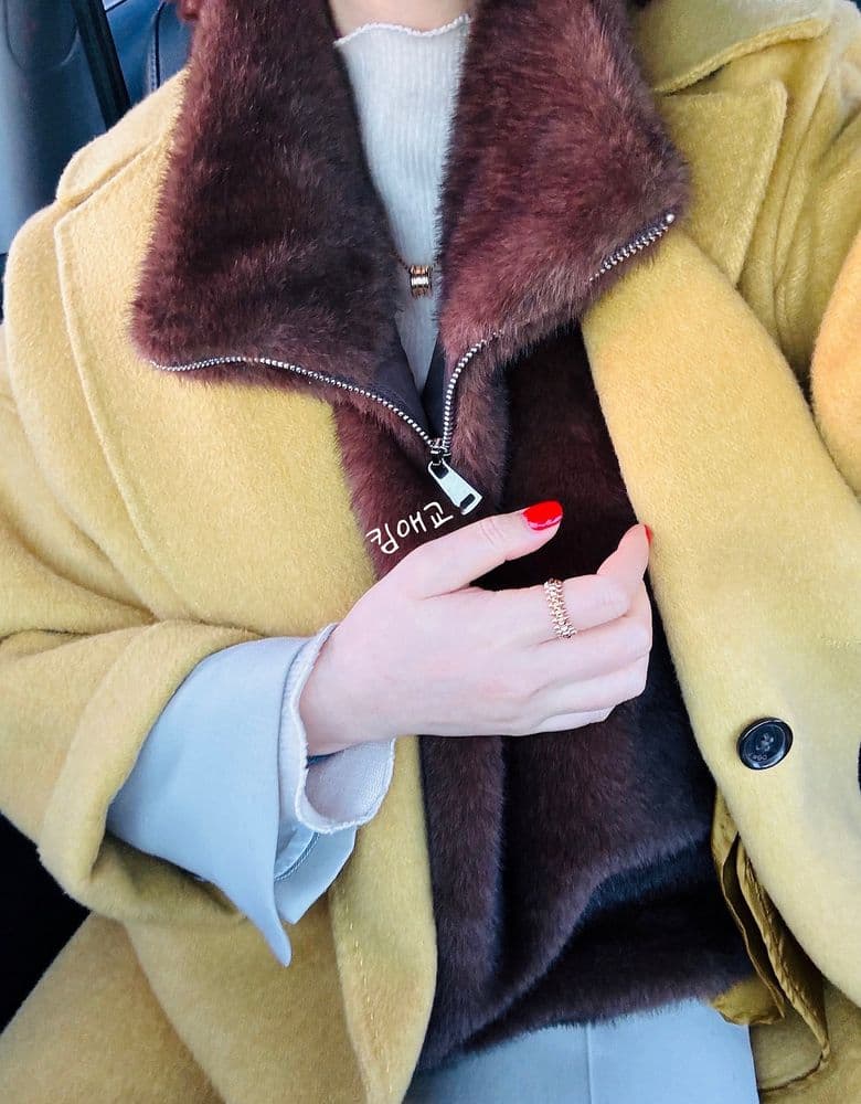 불가리 비제로원 (겨울 목폴라 코디)