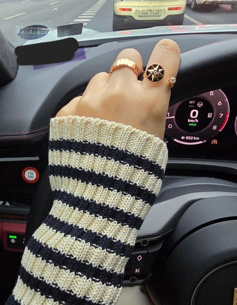 디올 로즈드방 반지 구매(인상 전 구매)