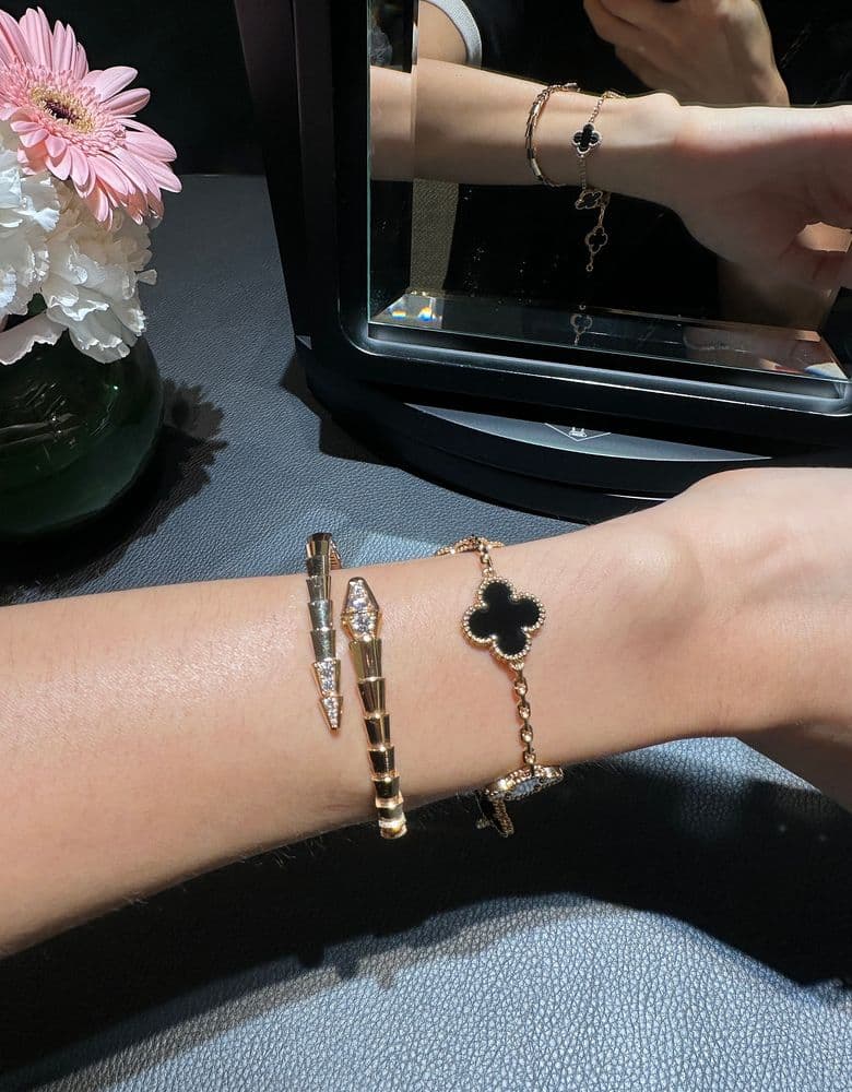 반클리프 오닉스 팔찌