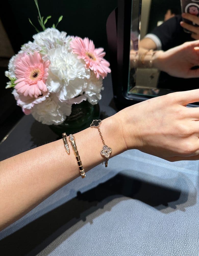 반클리프 오닉스 팔찌