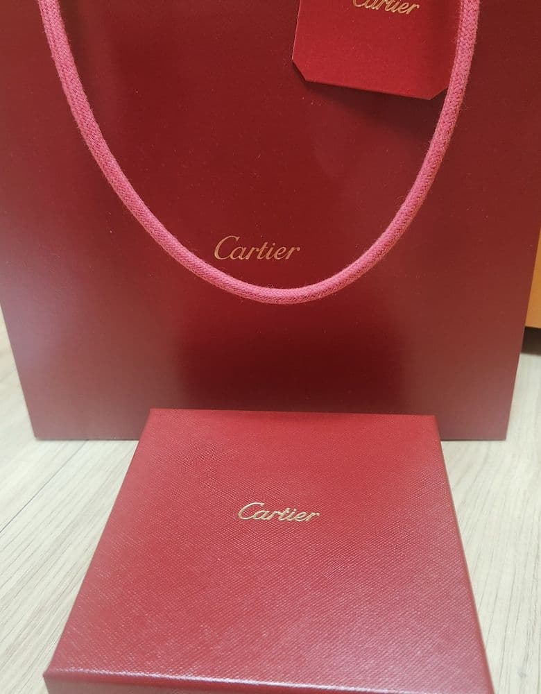 일본 까르띠에 다무르 스몰 옐로우 골드