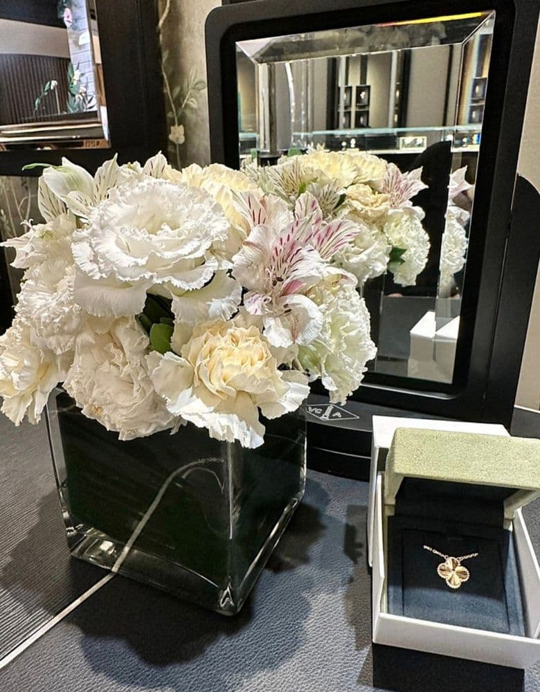 반클리프 기요세 목걸이