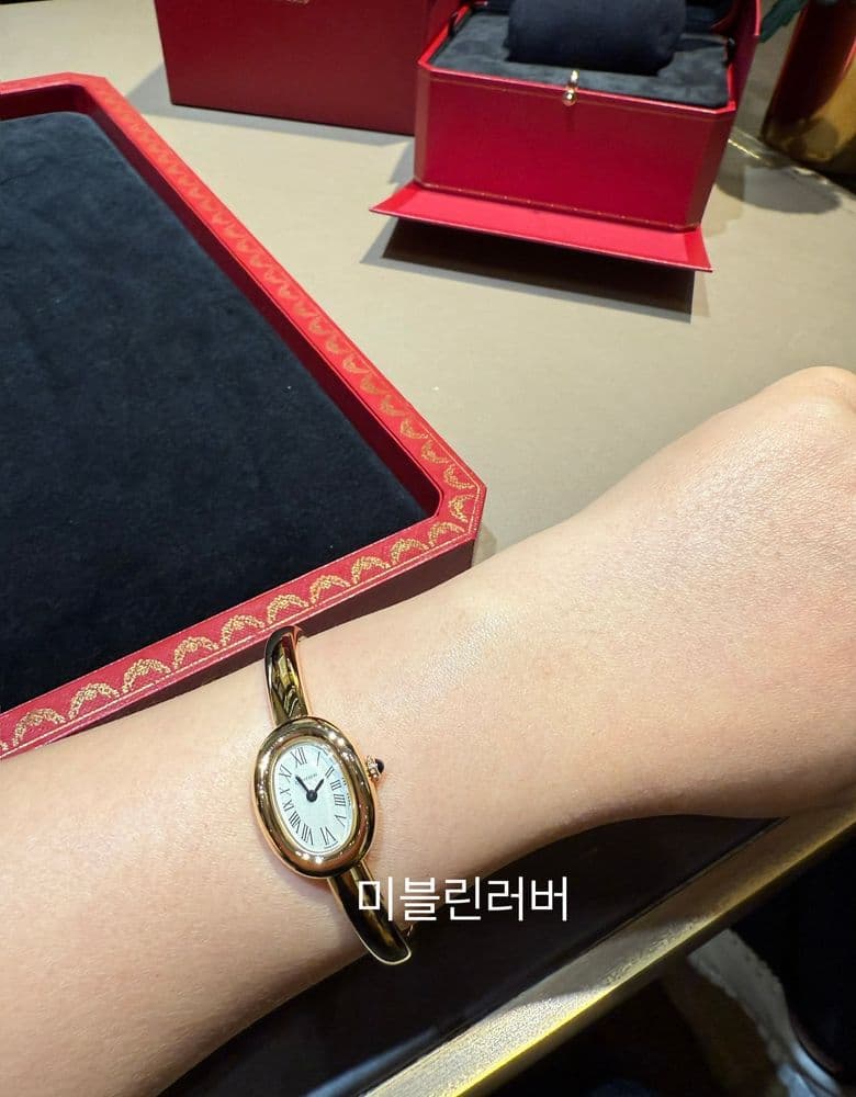 르띠에 인상 전 구입 (베누아 워치, 클래쉬 드 목걸이 & 반지)