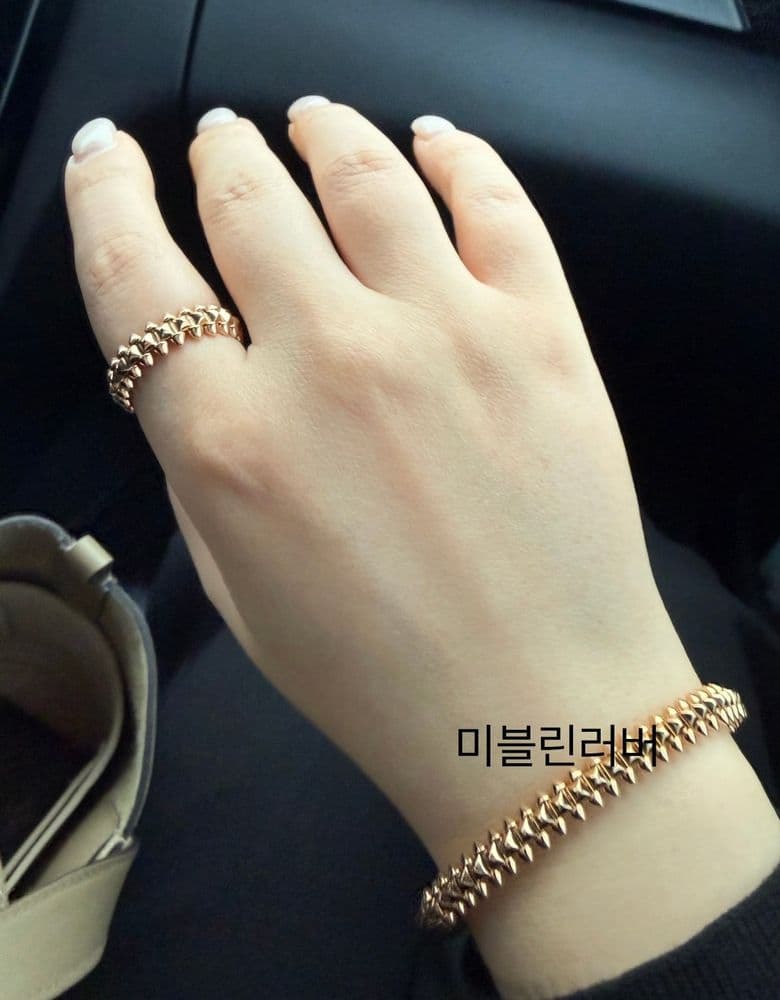 르띠에 인상 전 구입 (베누아 워치, 클래쉬 드 목걸이 & 반지)