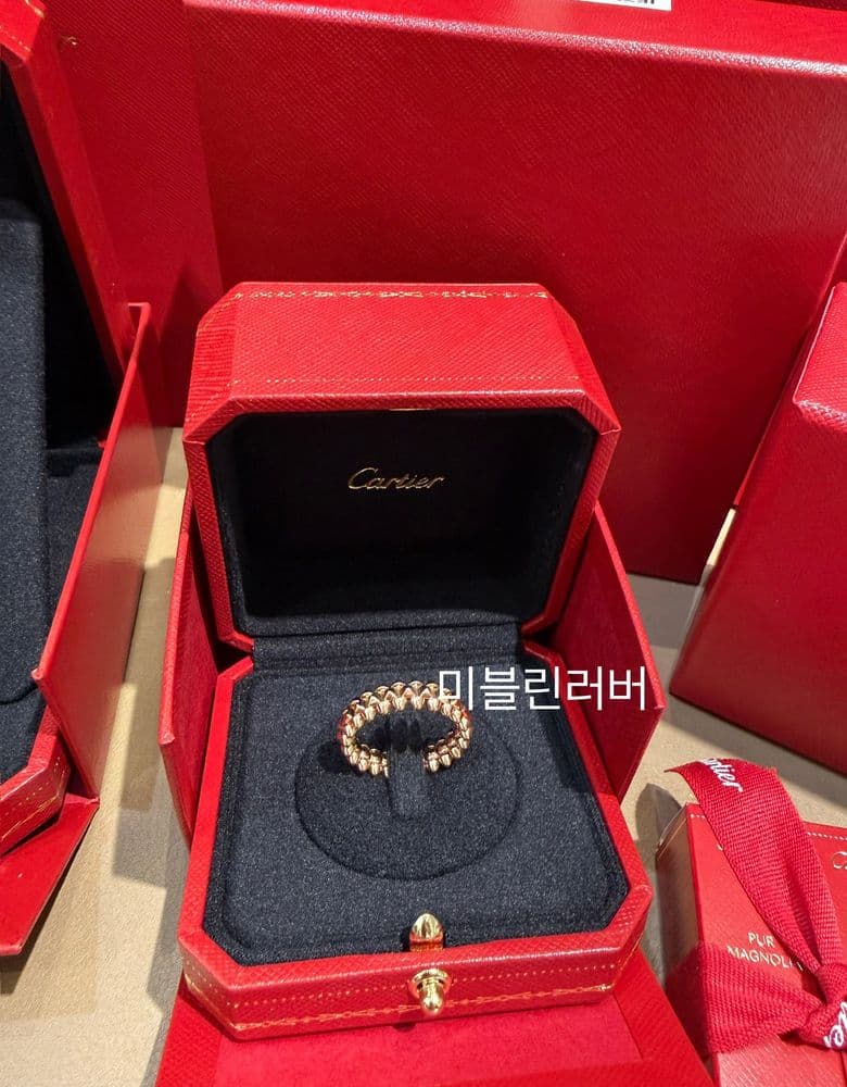 르띠에 인상 전 구입 (베누아 워치, 클래쉬 드 목걸이 & 반지)