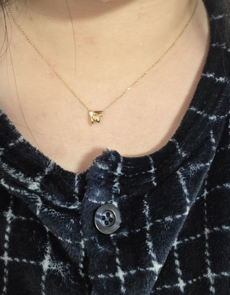 비드쇼메 꿀벌 옐골 목걸이