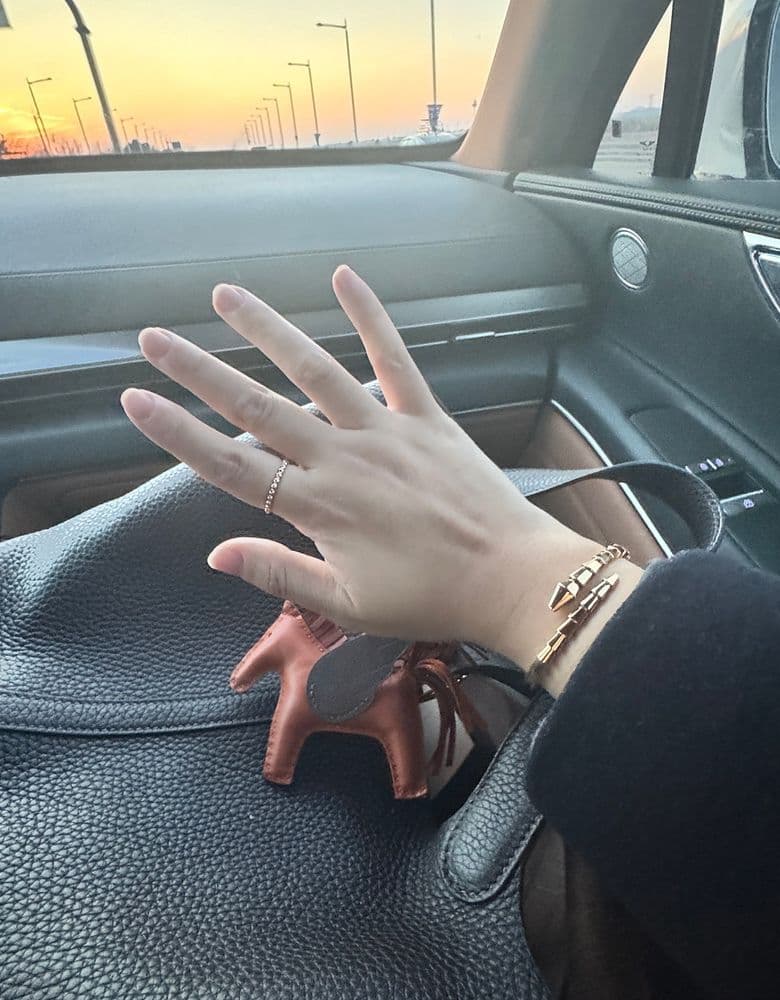 불가리 세르펜티 팔찌 첫 착용