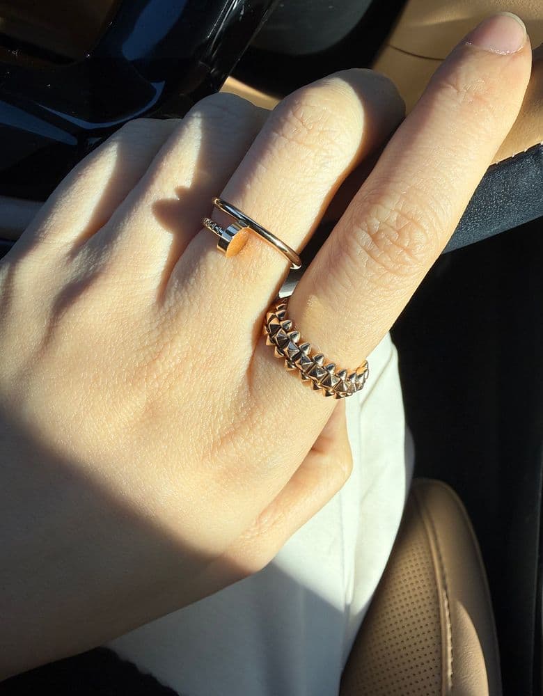 까르띠에 클래쉬 링 로즈 골드