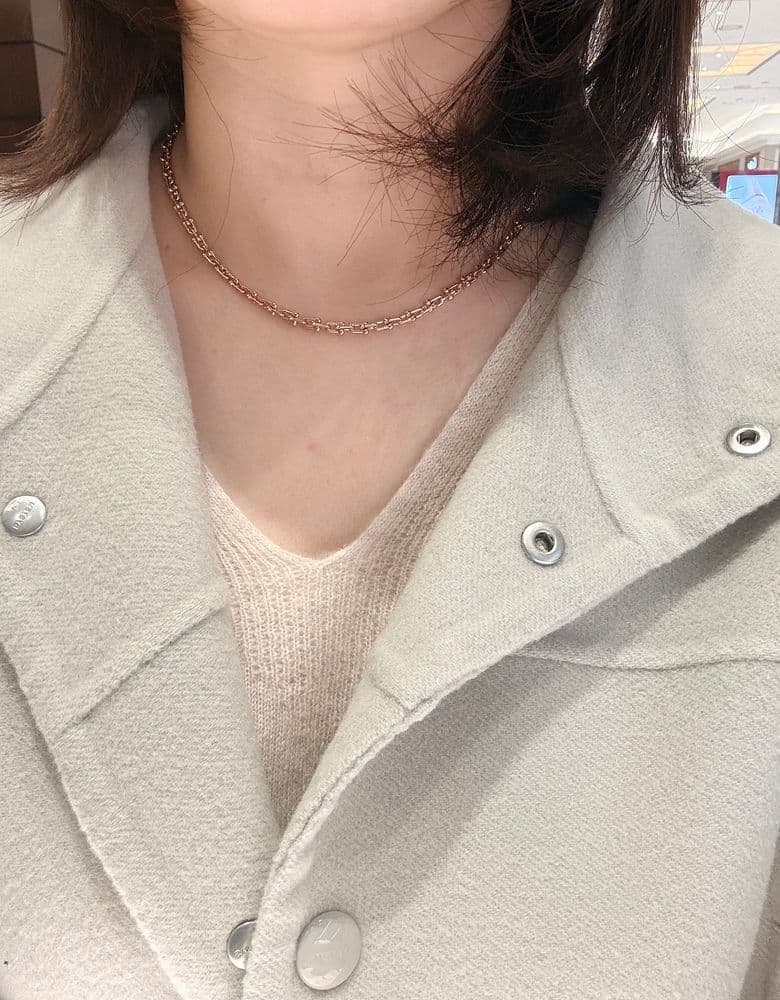 티파니 마이크로링크 목걸이