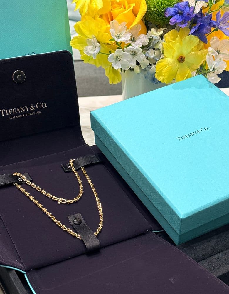 티파니 마이크로링크 목걸이