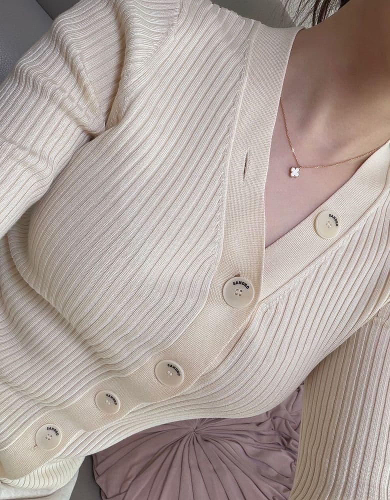 반클리프 스윗 자개 목걸이