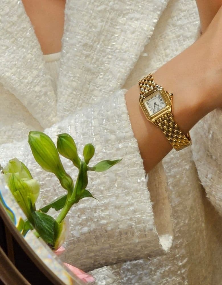 까르띠에 팬더 시계 골드 스몰 사이즈