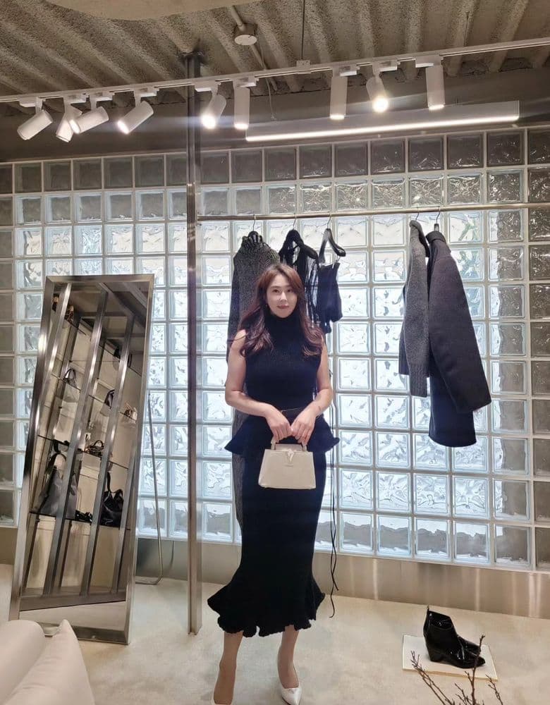 Louis Vuitton black knit two-piece set