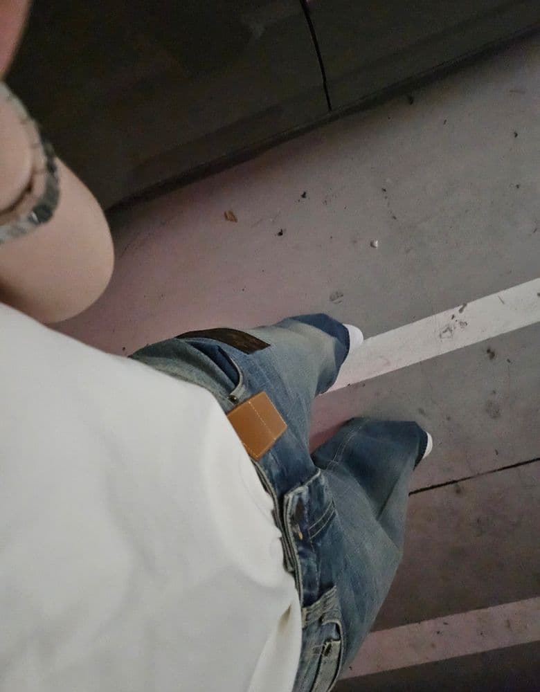 Louis Vuitton jeans and skirts.