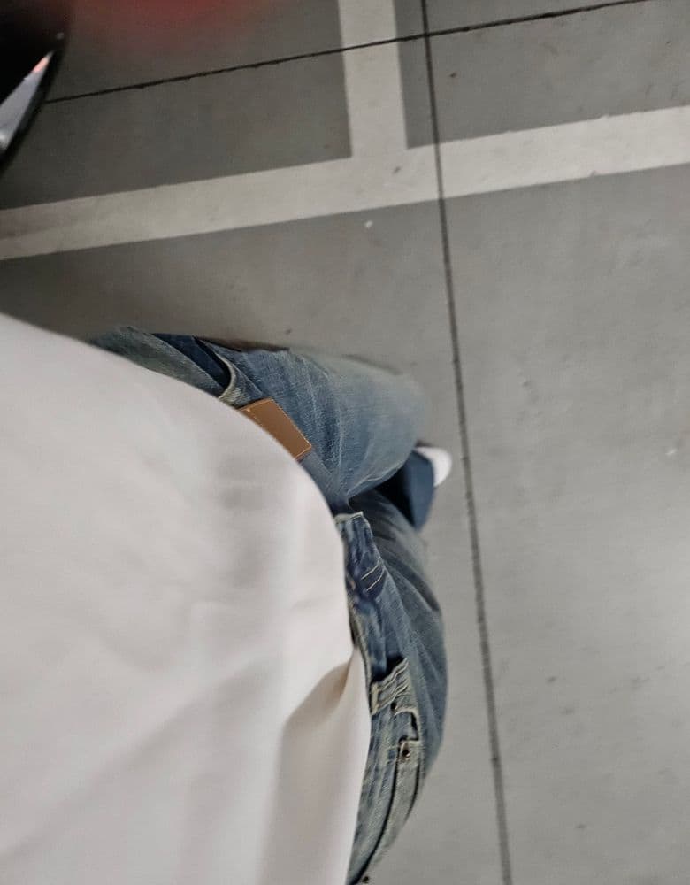 Louis Vuitton jeans and skirts.