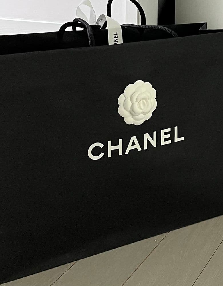 샤넬 클래식 미니 캐비어 은장