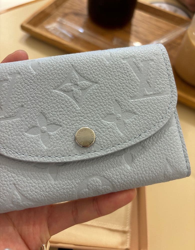 Louis Vuitton Rosalie Coin Purse in Blue Hour
