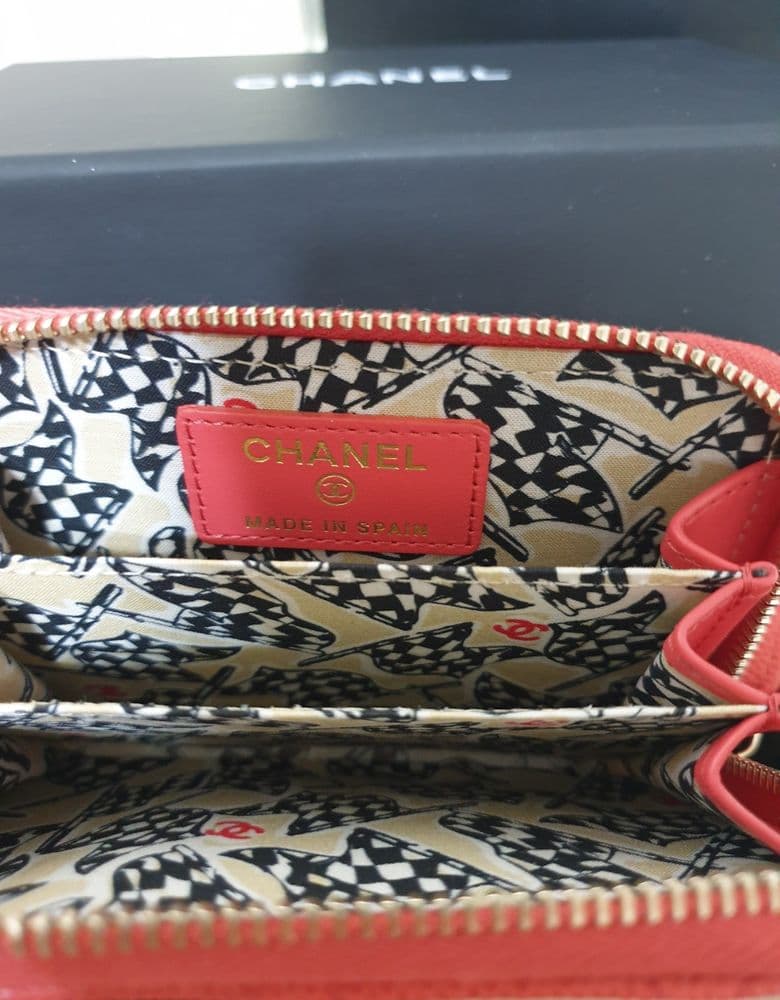 Chanel 23C Season Zipper Card Holder