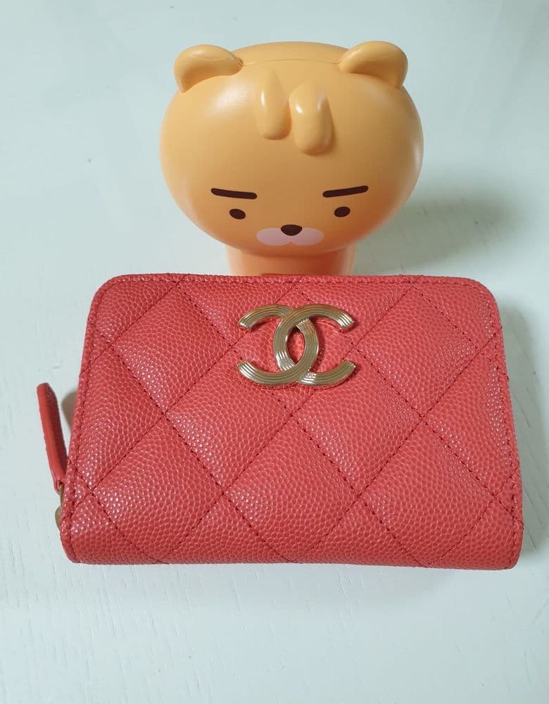 Chanel 23C Season Zipper Card Holder