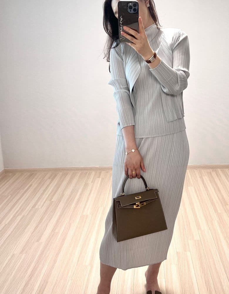 Pleats Please Mist, Mellow Top, Basic Line