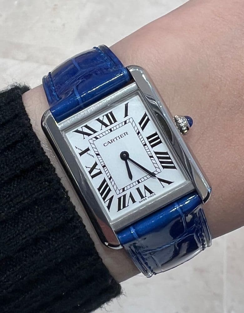 Cartier Tank Solo and Ronde Must watches