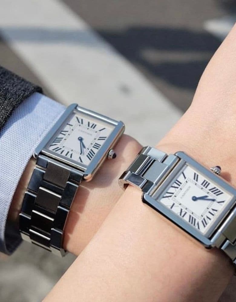Cartier Tank Solo and Ronde Must watches