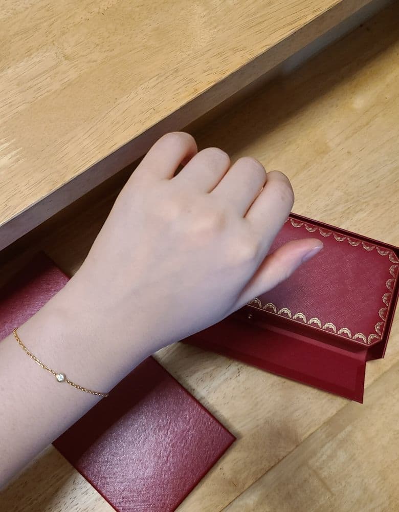 Cartier d'Amour Bracelet, Yellow Gold, Size S (feat. bracelet length extension)