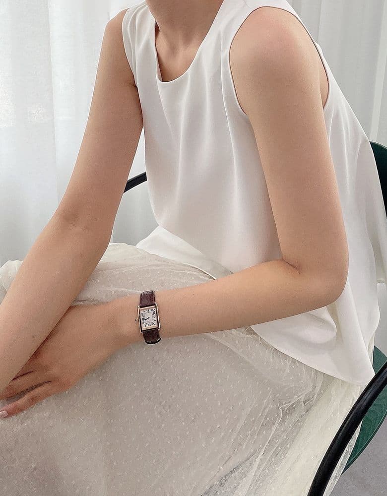 Cartier Tank Solo and Love Bracelet SM