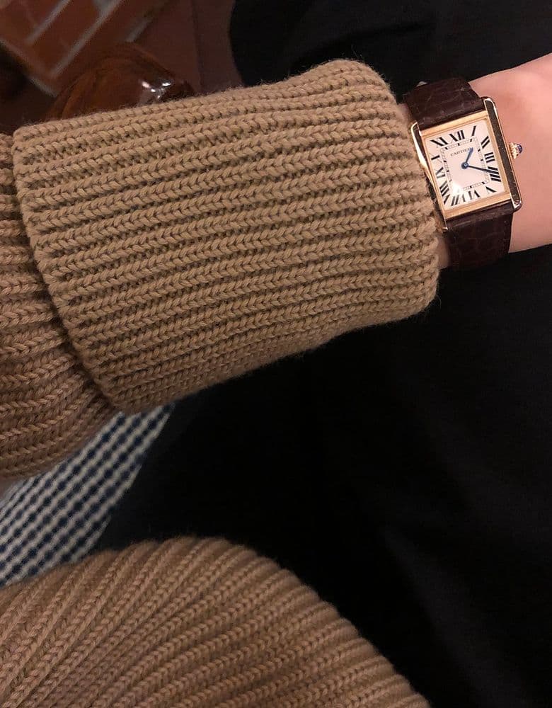 Cartier Tank Solo and Love Bracelet SM