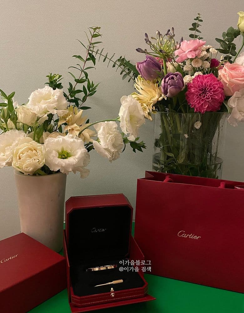 Cartier Tank Solo and Love Bracelet SM