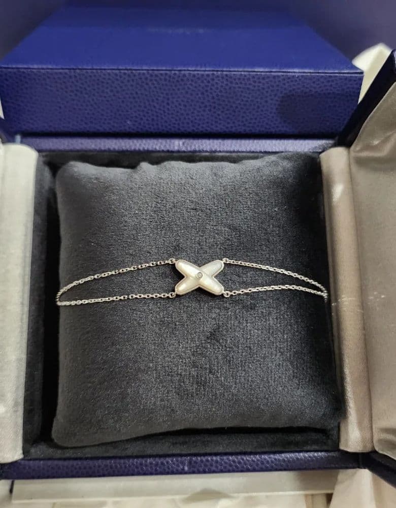 Chaumet's Jeux de Liens Bracelet, Earrings, and Bee My Love Ring & Necklace.