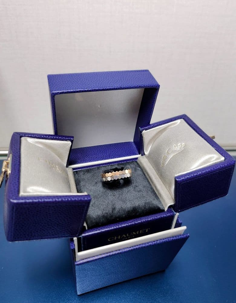 Chaumet's Jeux de Liens Bracelet, Earrings, and Bee My Love Ring & Necklace.