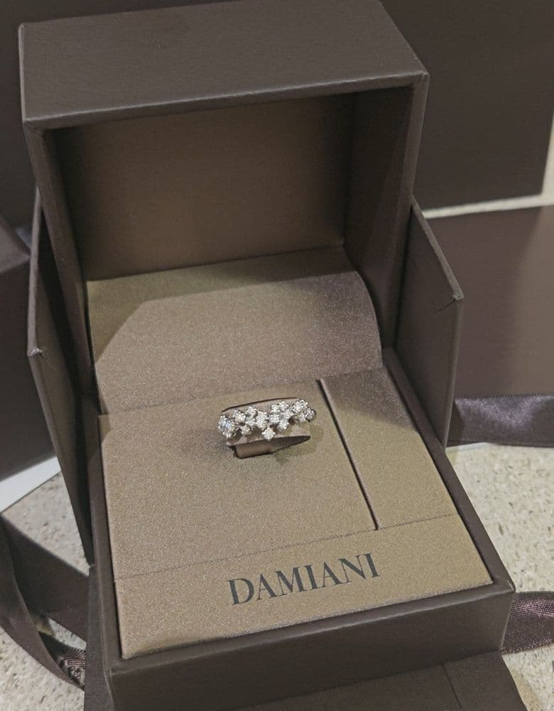 다미아니 미모사링, 골든듀 테니스, 티파니 플뢰르 키 펜던트 및 체인, 샤넬 보이 카드슬롯