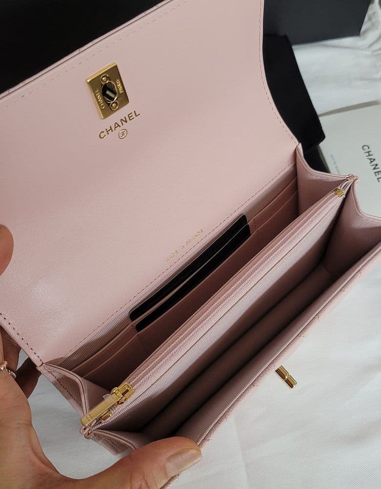 Chanel Season Bag in Light Pink (Mini)