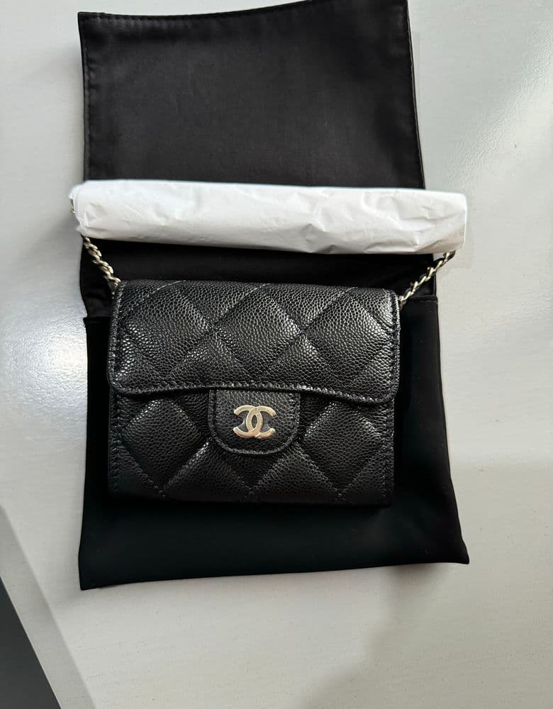Chanel chain wallet
