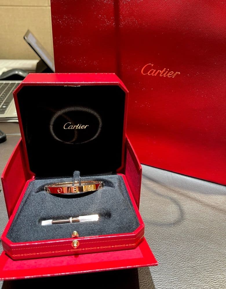 Cartier Love Bracelet in Yellow Gold