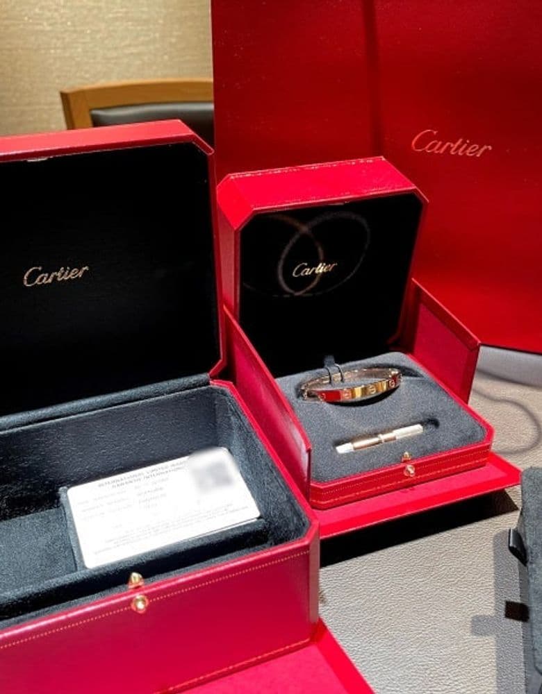 Cartier Love Bracelet in Yellow Gold