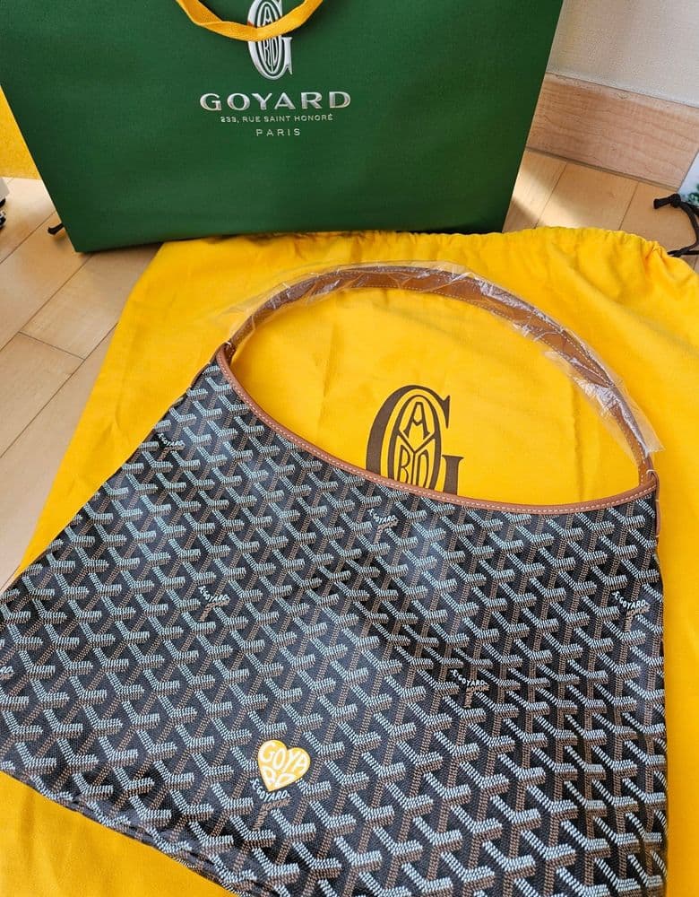 Goyard Bohème (Black Tan, Yellow Marquage)