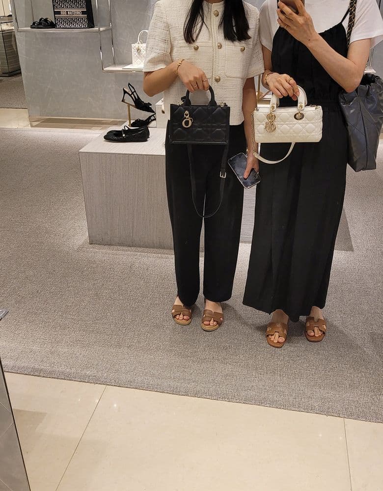 Dior Small Lady Dior My ABC Dior Bag Cannage Lambskin Black