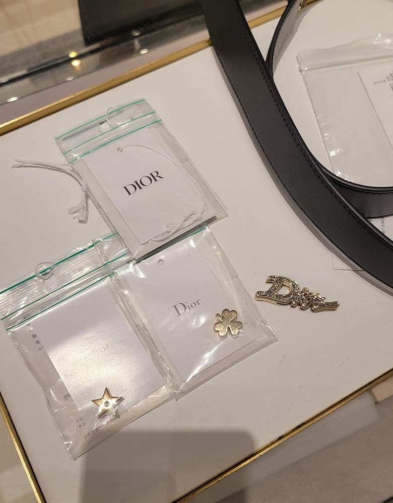 Dior Small Lady Dior My ABC Dior Bag Cannage Lambskin Black