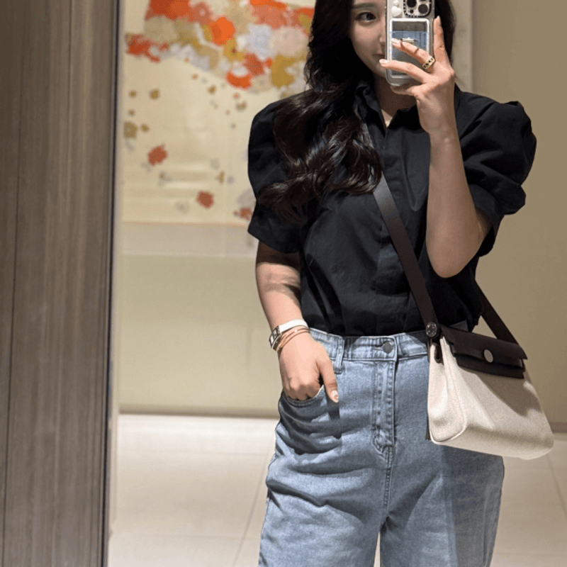 My Hermes Mini Evelyne purchase and how it looks on me!