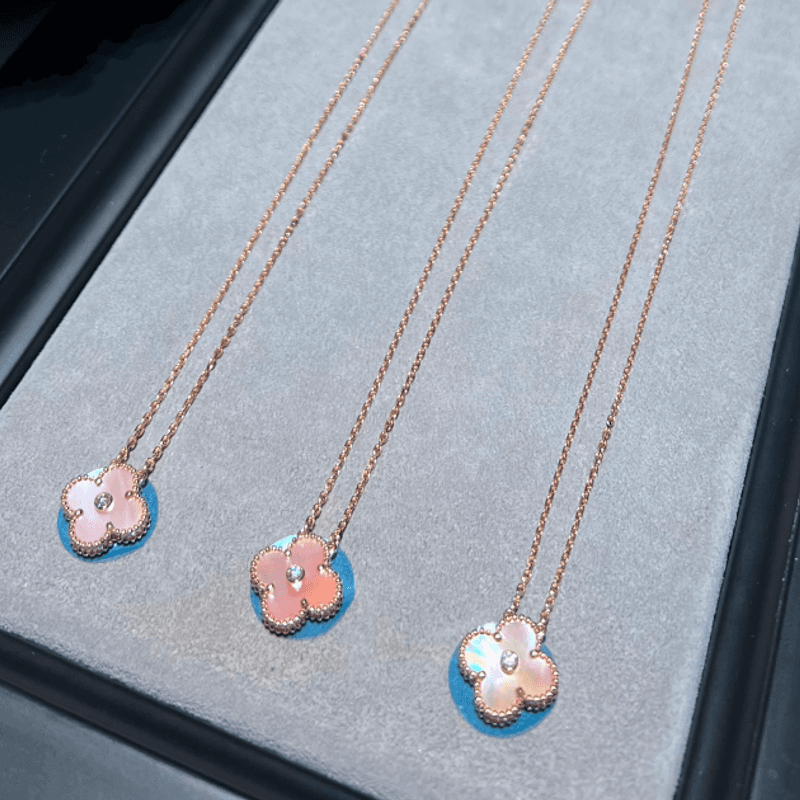Van Cleef & Arpels 2025 Holiday Pendant: A Review & Try-On (Comparing All 6 Colors + Mother of Pearl!)