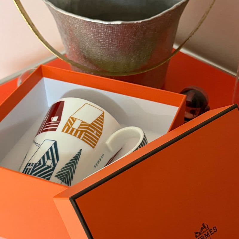 에르메스 레 까반 하우스 머그컵 구입 후기 언박싱