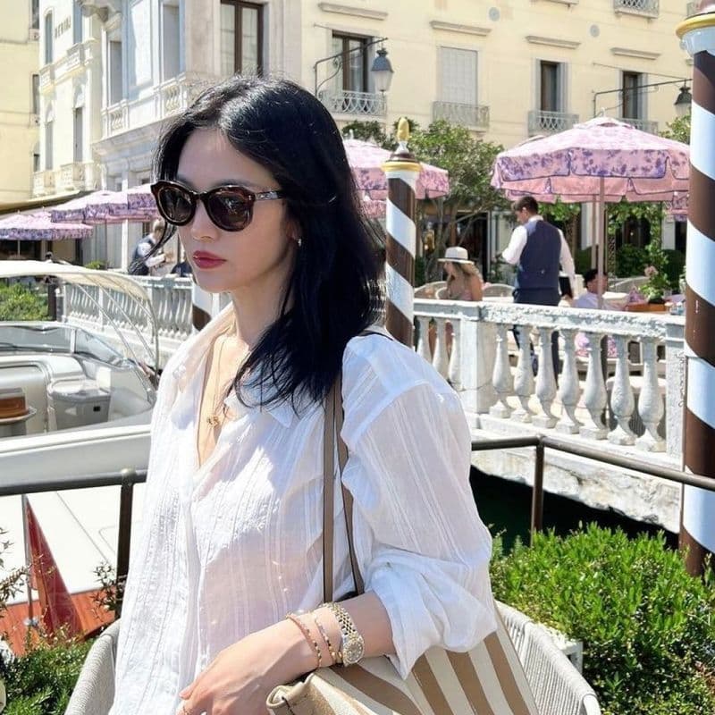 Song Hye-kyo's go-to watch: The Rolex Lady-Datejust.