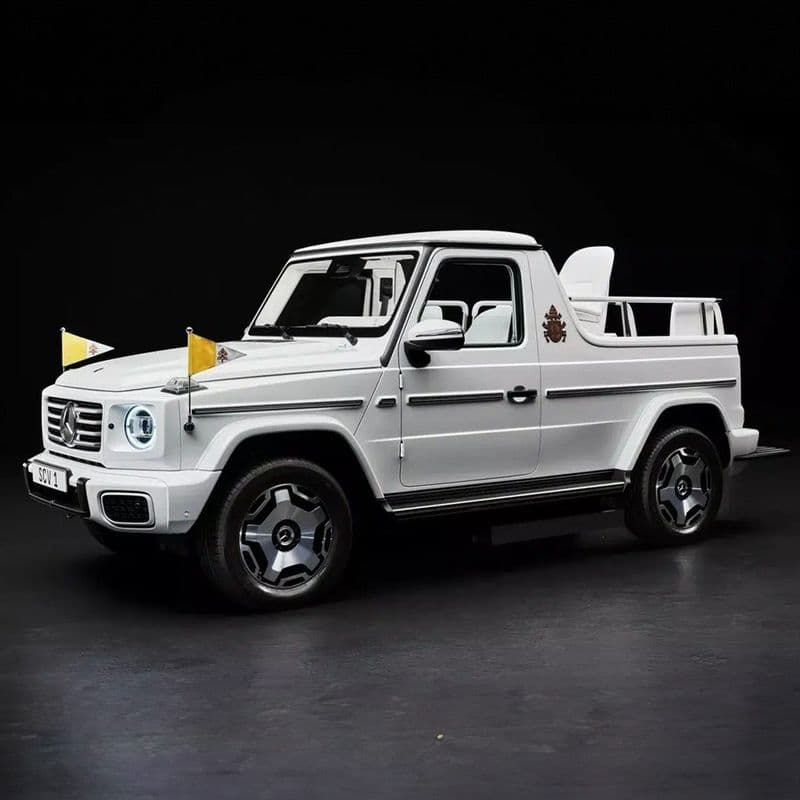 교황이 선택한 벤츠 전기차