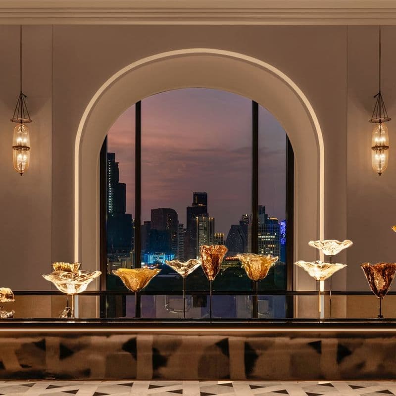The Ritz-Carlton, Bangkok: An iconic luxury hotel in the heart of Bangkok.