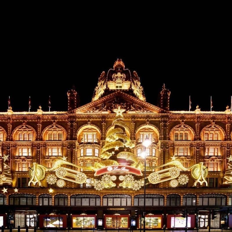 Year-end window displays at department stores around the world.