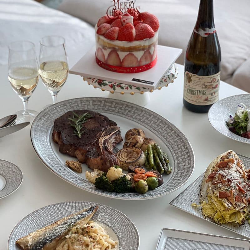 금손 남편의 요리를 더 돋보이게 해 준 에르메스 모자이크 플레이트 사용 후기