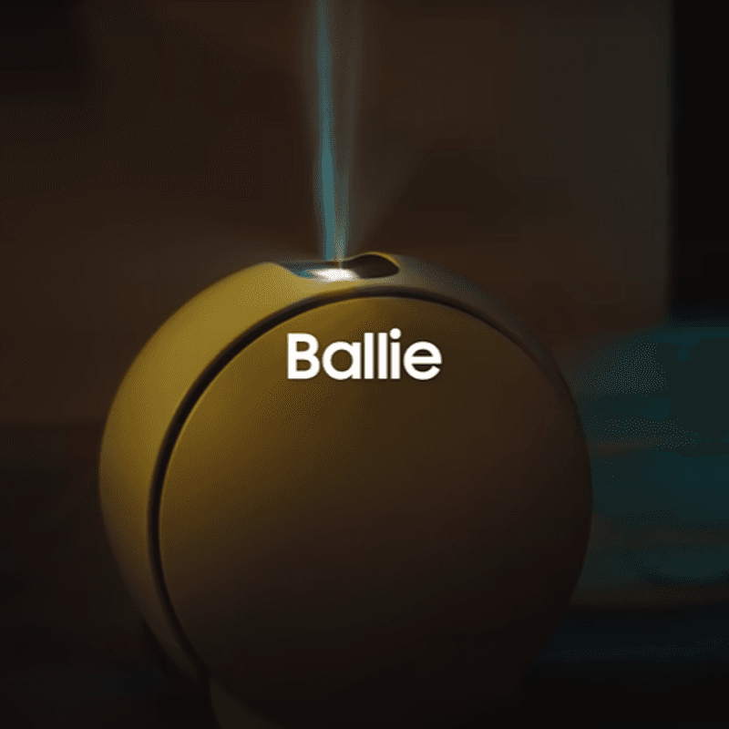 Samsung Electronics unveils its AI robot, Ballie.